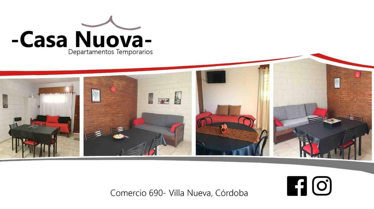 Апартаменты Casa Nuova Depto Uno Вилья-Мария Экстерьер фото